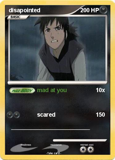 Pokemon disapointed