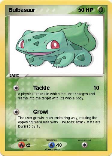 Pokemon Bulbasaur