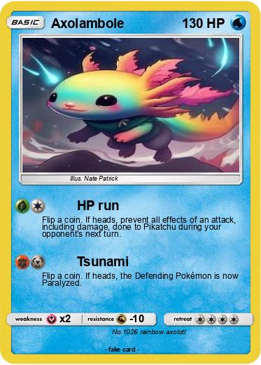 Pokemon Axolambole