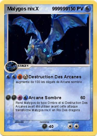 Pokemon Malygos niv.X          999999