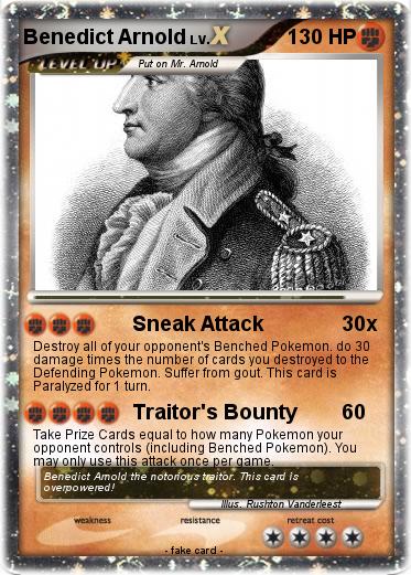Pokemon Benedict Arnold