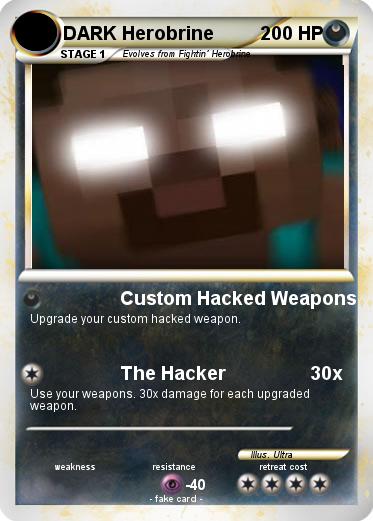 Pokemon DARK Herobrine