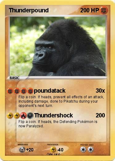 Pokemon Thunderpound