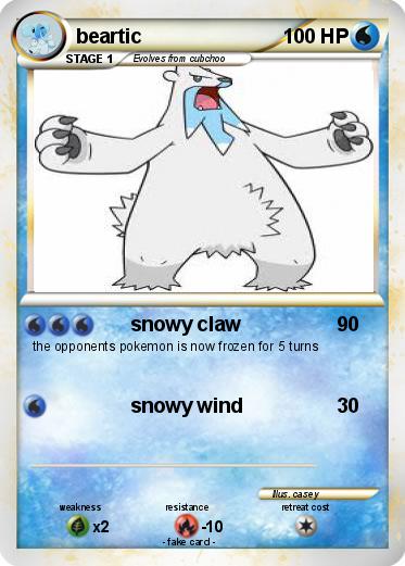 Pokemon beartic