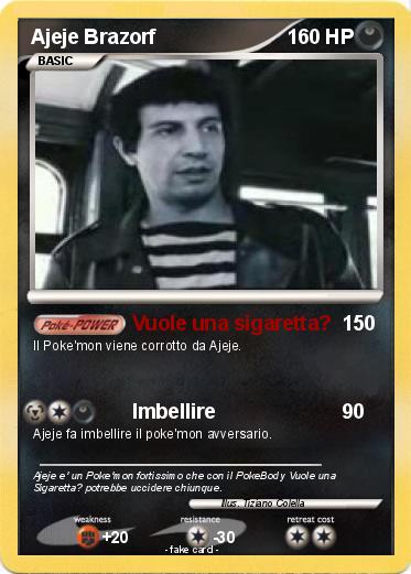 Pokemon Ajeje Brazorf