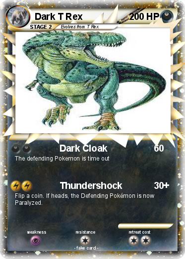 Pokemon Dark T Rex