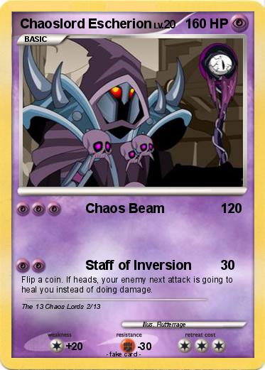 Pokemon Chaoslord Escherion