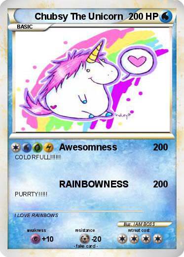 Pokemon Chubsy The Unicorn