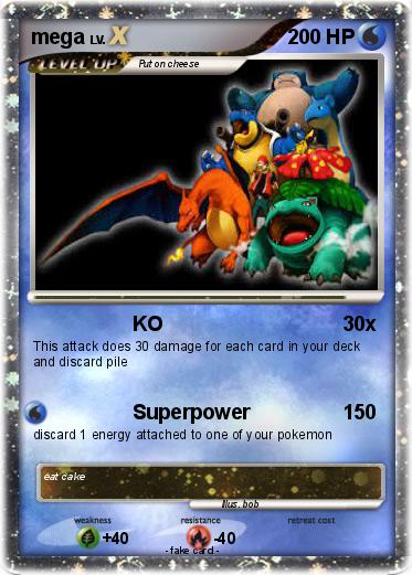 Pokemon mega