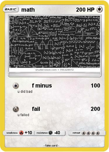 Pokemon math