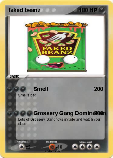 Pokemon faked beanz