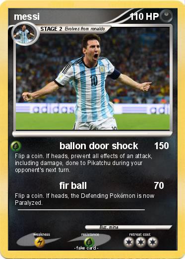Pokemon messi