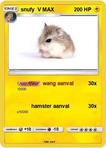 Pokemon snufy  V MAX