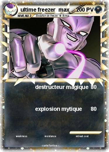 Pokemon ultime freezer  max