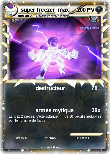 Pokemon super freezer  max