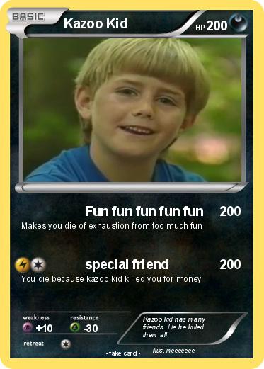Pokemon Kazoo Kid