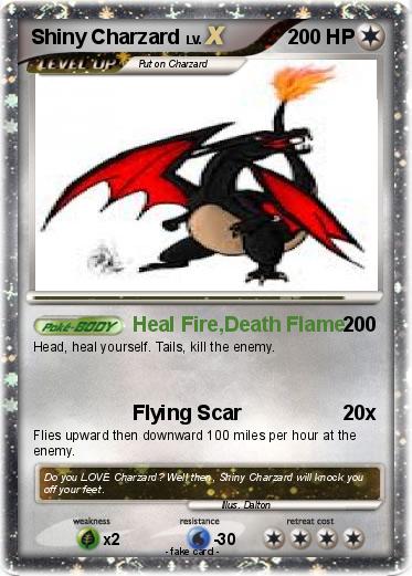 Pokemon Shiny Charzard