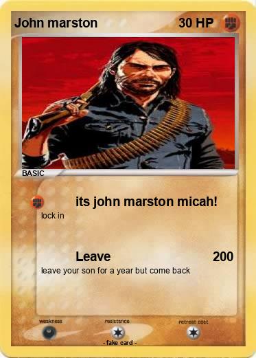 Pokemon John marston