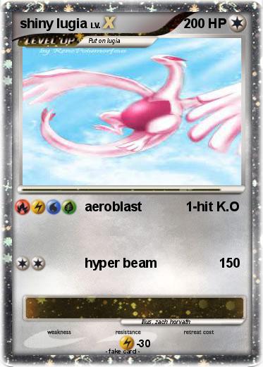 Pokemon shiny lugia