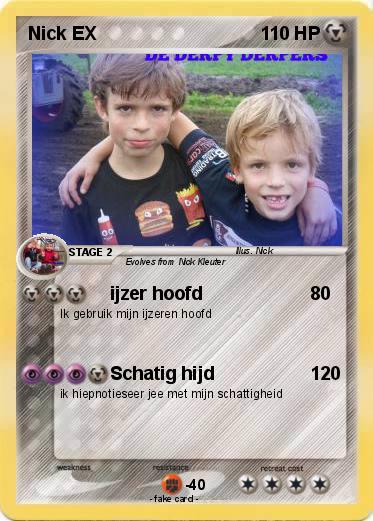 Pokemon Nick EX