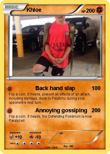 Pokemon Khloe