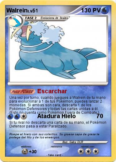 Pokemon Walrein