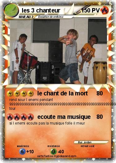 Pokemon les 3 chanteur