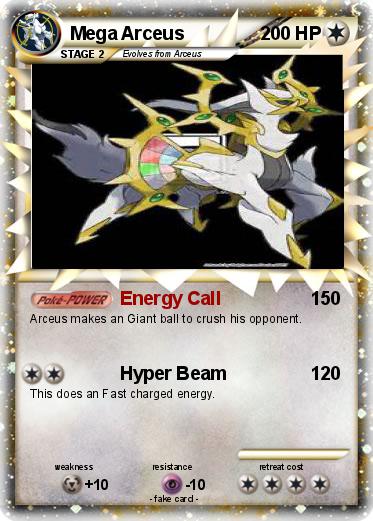 Pokemon Mega Arceus
