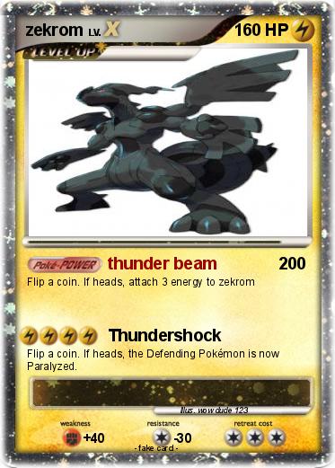 Pokemon zekrom