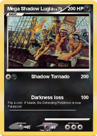 Pokemon Mega Shadow Lugia