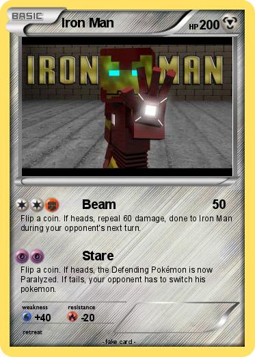 Pokemon Iron Man