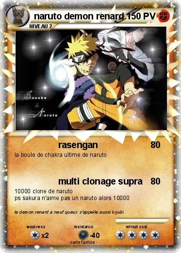 Pokemon naruto demon renard