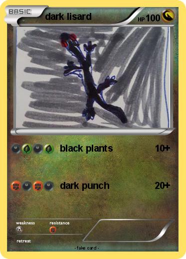 Pokemon dark lisard