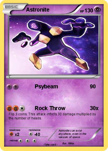 Pokémon Astronite - Psybeam - My Pokemon Card