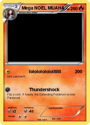 Pokemon Mega NOEL MUAHA