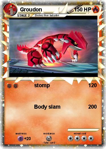 Pokemon Groudon