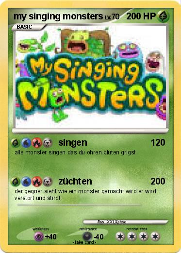 Pokemon my singing monsters