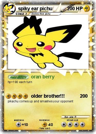 Pokemon spiky ear pichu