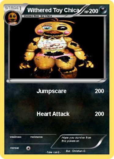 Pokemon Withered Toy Chica