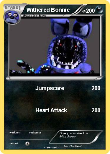 Pokemon Withered Bonnie