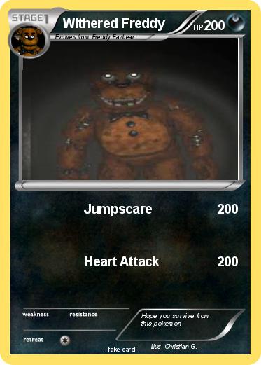 Pokemon Withered Freddy