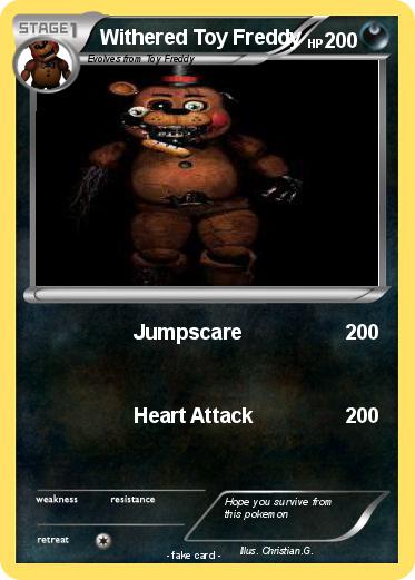 Pokemon Withered Toy Freddy