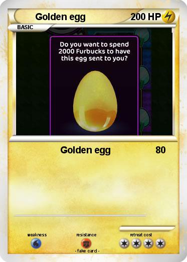 Pokemon Golden egg