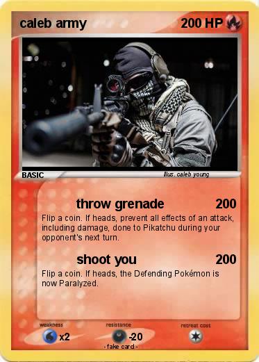 Pokemon caleb army