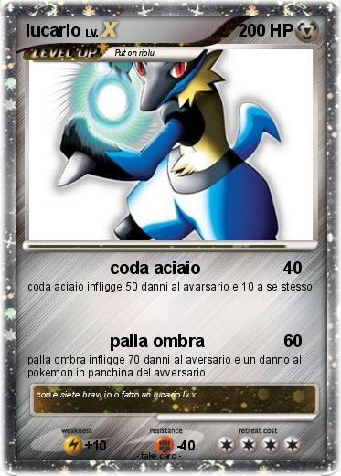 Pokemon lucario