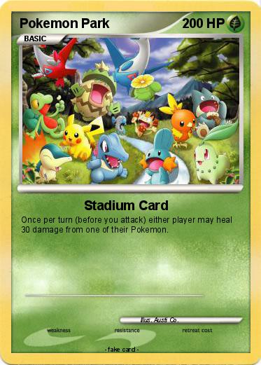 Pokemon Pokemon Park