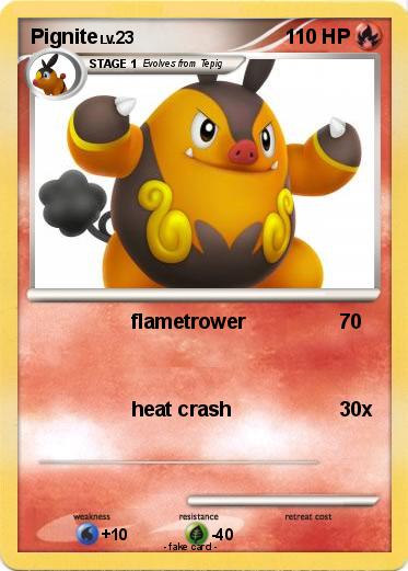 Pokemon Pignite