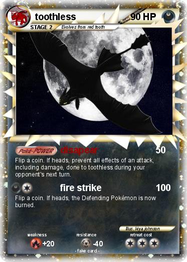 Pokemon toothless