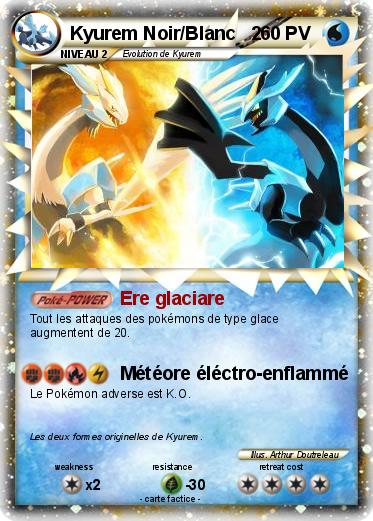 Pokemon Kyurem Noir/Blanc   2