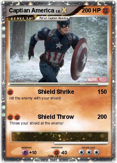 Pokemon Captian America